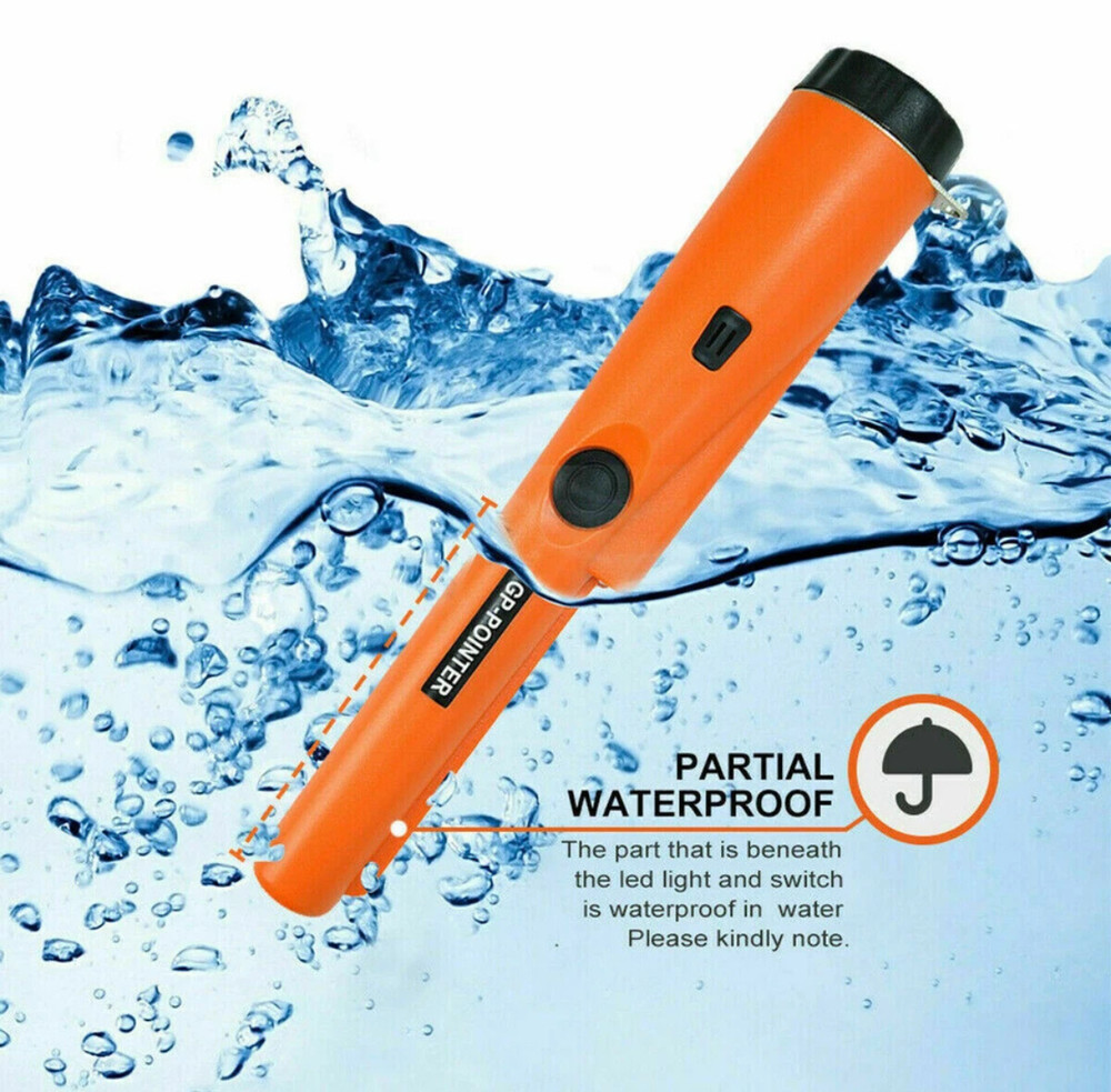 Metal Detector Handheld Pro Pinpointer Pointer Probe Waterproof Sensitive Tester