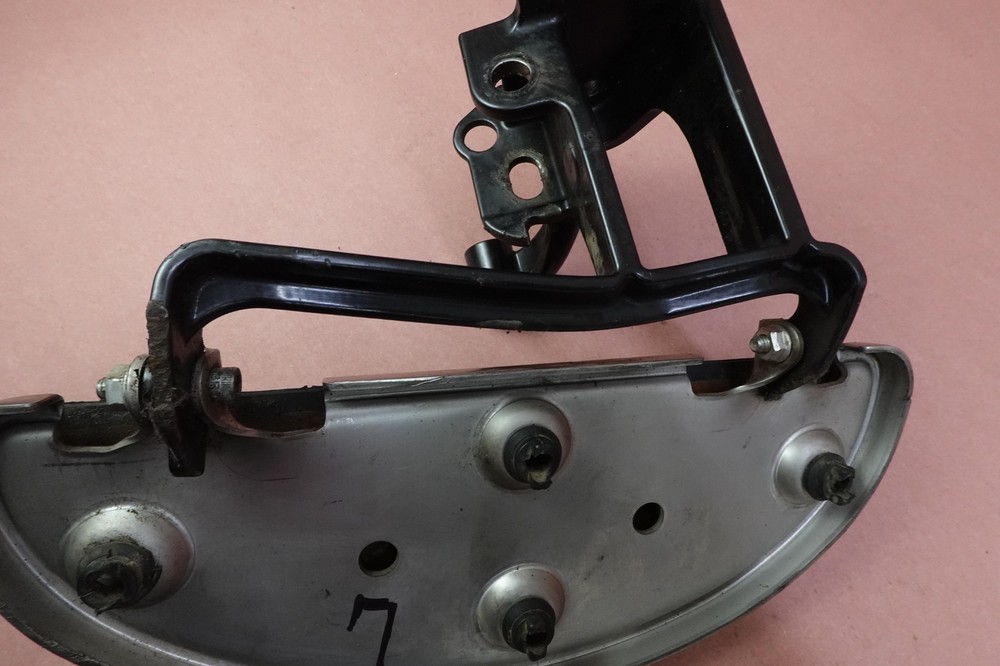 2000-2011 Harley Davidson Heritage Softail FLSTC Front Left Floorboard (BENT)