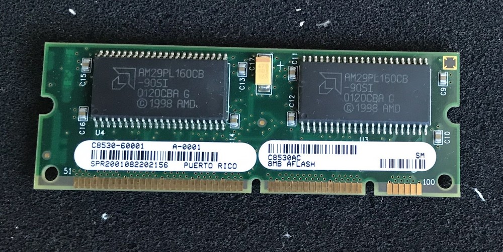 HP C8530-60001 LaserJet 8150 8MB Flash Firmware Memory Module