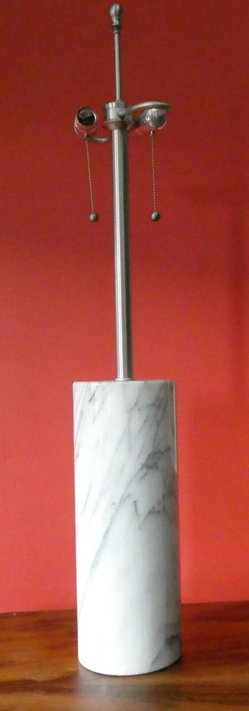 mid-century marble lamps