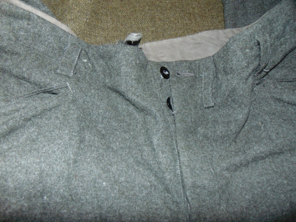 Heavy Melton Wool Military Paratrooper Cargo Pants Vintage WWII Army 1941 36x33