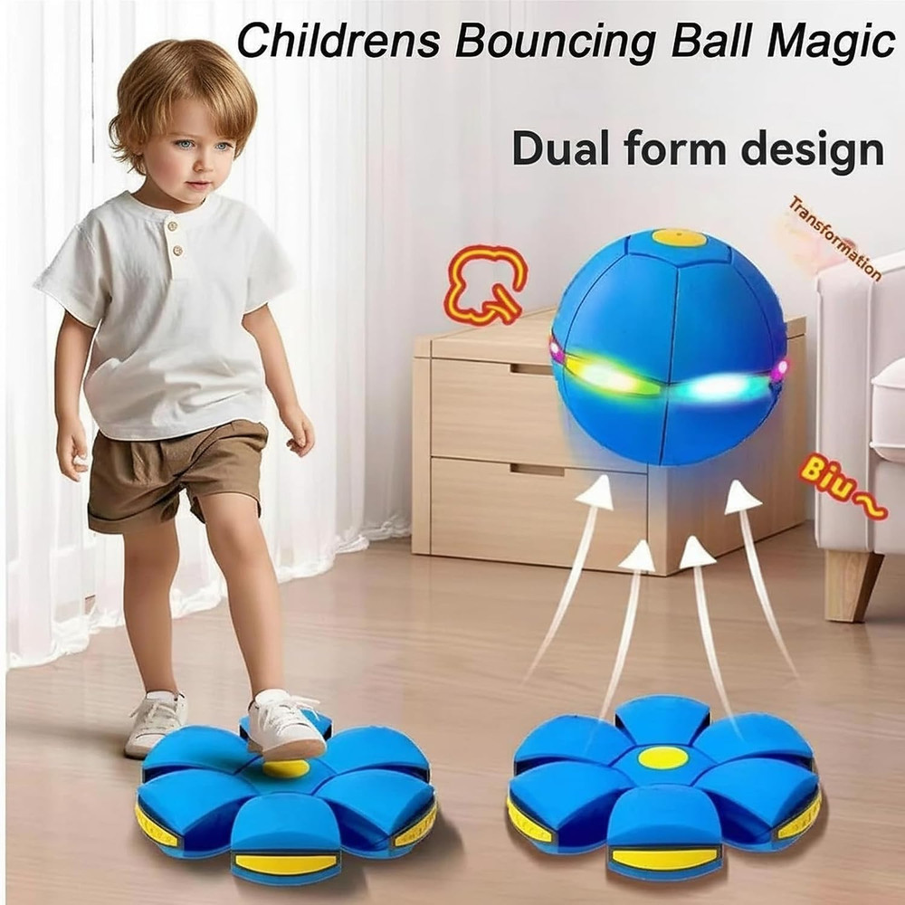 Magic Bouncing Ball, Magic Bouncing Ball with 6 Light, Dual Form Freely Switchab