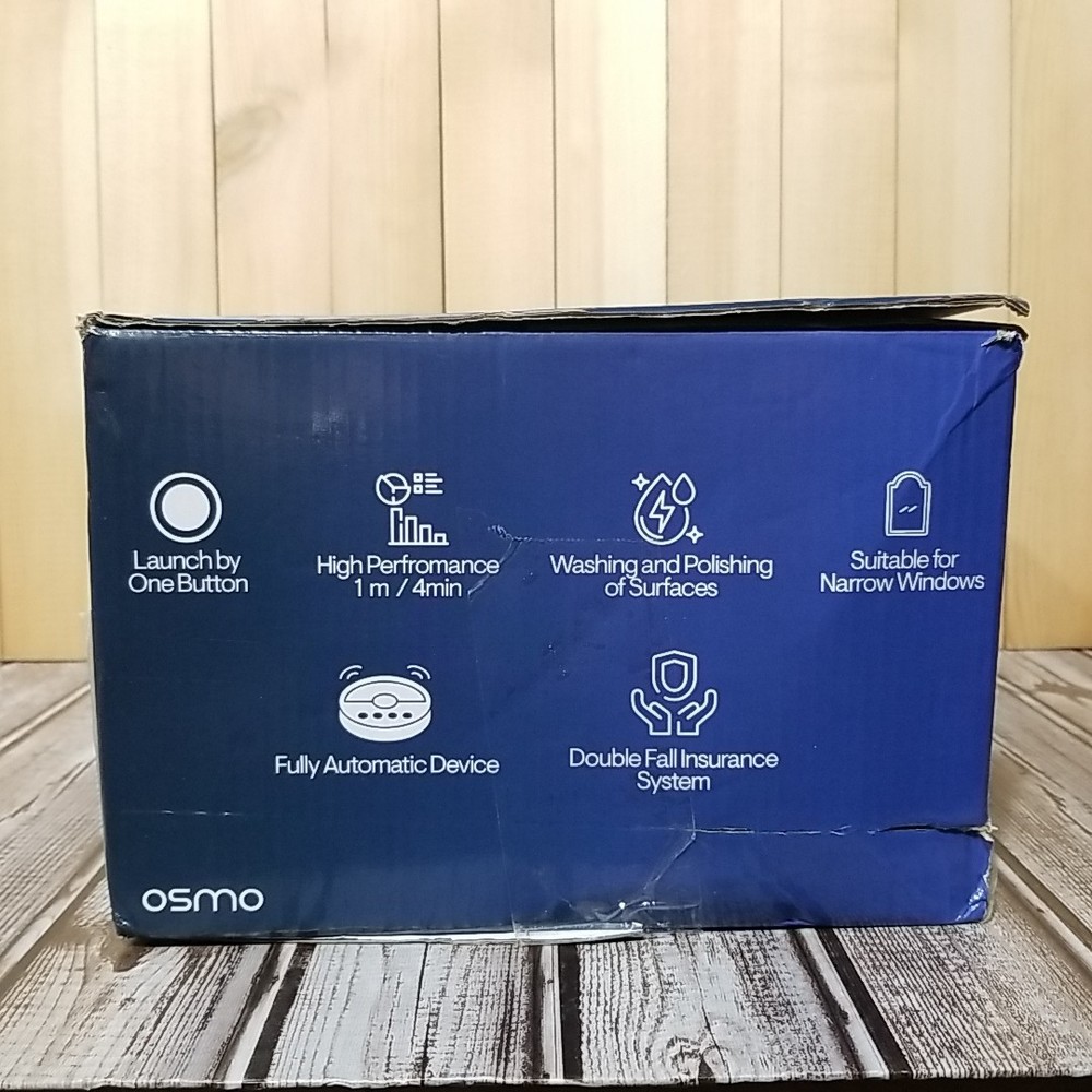 OSMO Automatic Smart Window Cleaner Robot White 3 Modes Full Automatic 72W