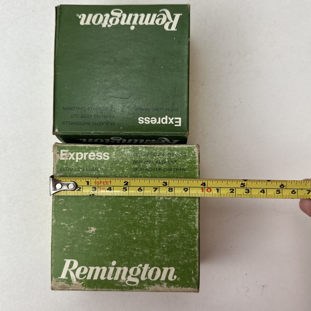 Vintage Remington Express Extra Long Range Shotgun Shell Boxes EMPTY Lot