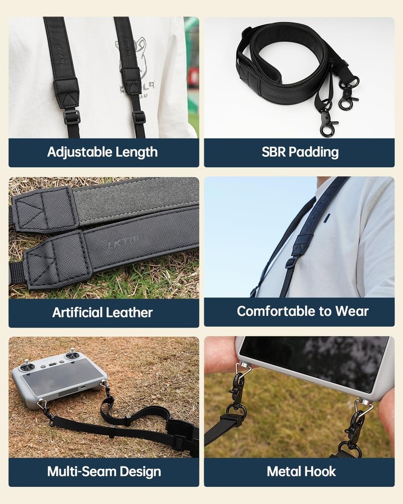 Lanyard Neck Strap for DJI RC/RC 2/RC Pro/Plus/Smart Controller Accessories, ...