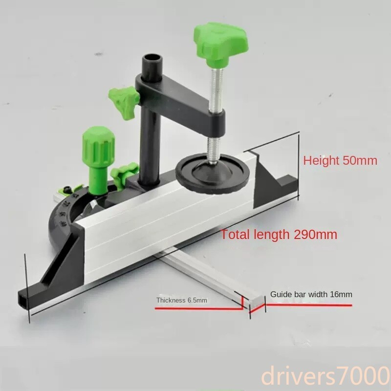 Woodworking Push Saw Angle Ruler Clampers Table Angle Indexer Push Ruler