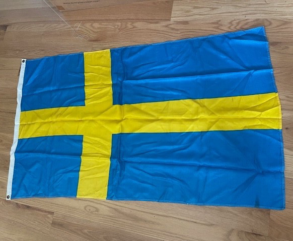 SWEDEN 3x5ft FLAG