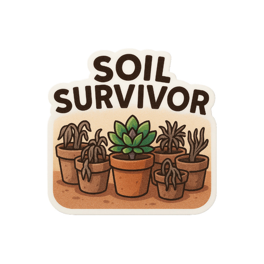 Soil Survivor Sticker