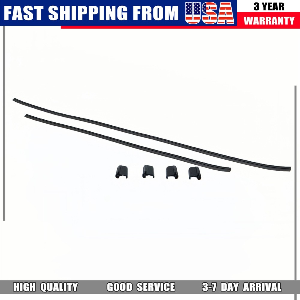 Set Of 2 New 31490722 Front Wiper Blade Rubber Refill For 2021-2025 Volvo XC60