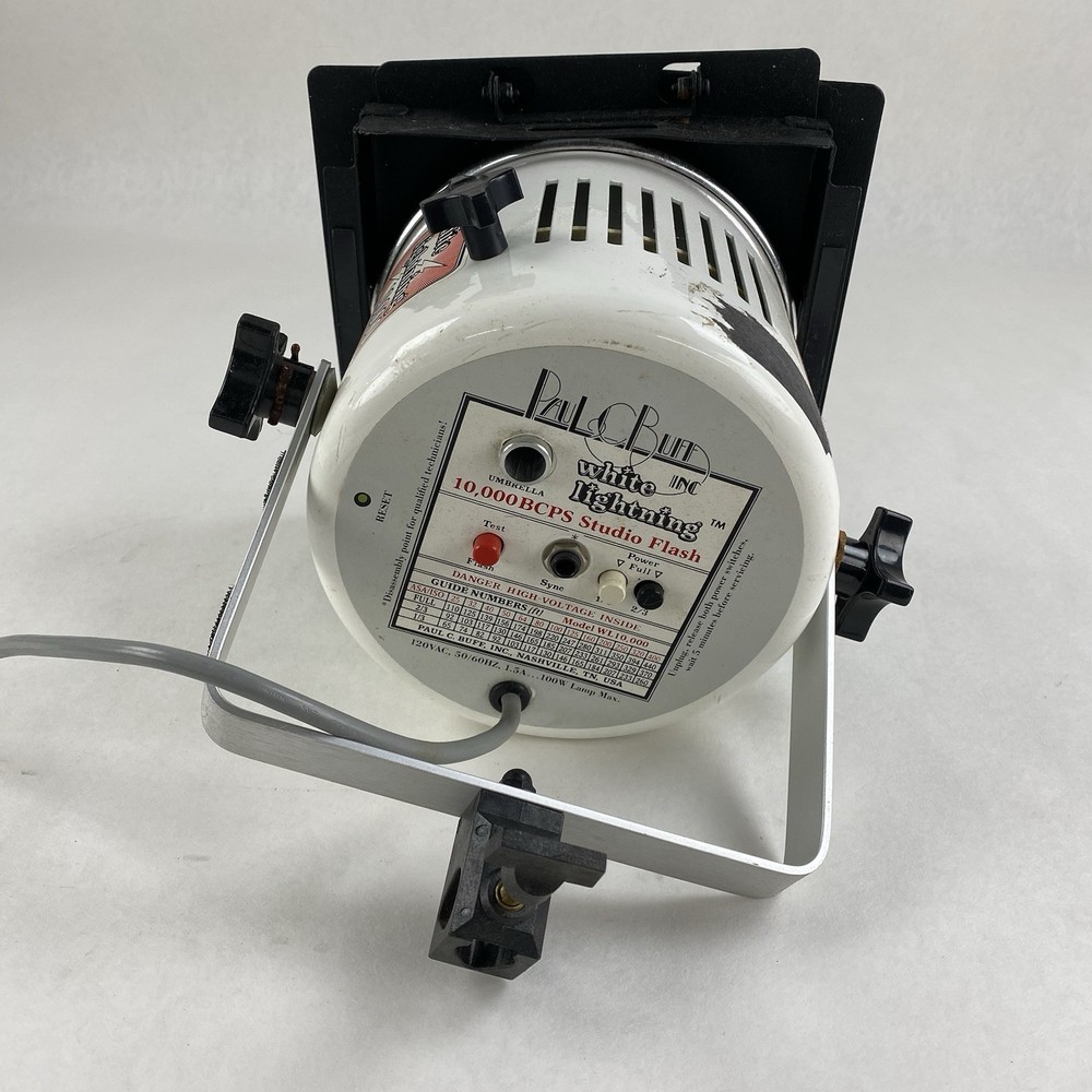 Paul C Buff White Lightning WL10000 10000 BCPS Studio Flash Monolight Tested