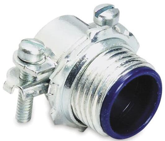 Thomas & Betts 3302M-TB, 2-Screw, Non-Metallic Sheathed Cable Connector, 1 pc