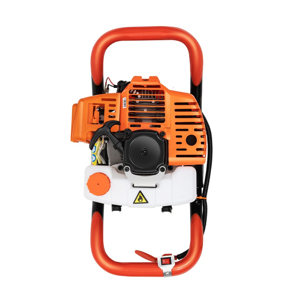 2-Stroke 52CC Earth Auger Digging Machine Gas Powered Post Hole Digger Durable