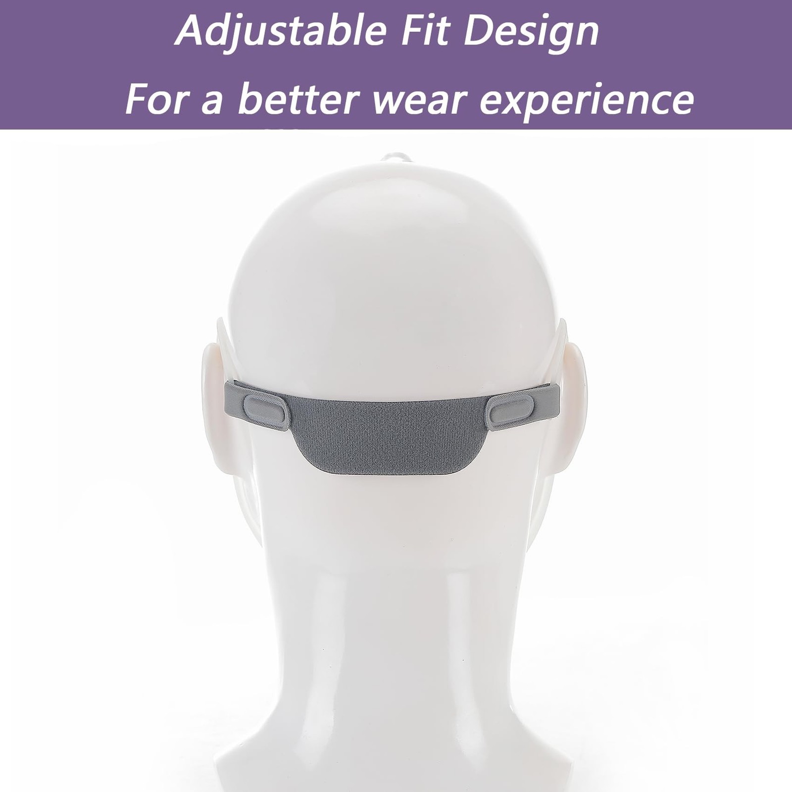 Mckudo Headgear Strap Compatible with DreamWear Nasal Pillow, Fullly Adjustab...