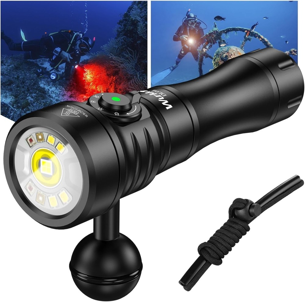 Dive Light 3600 Lumens, Infinite Brightness
