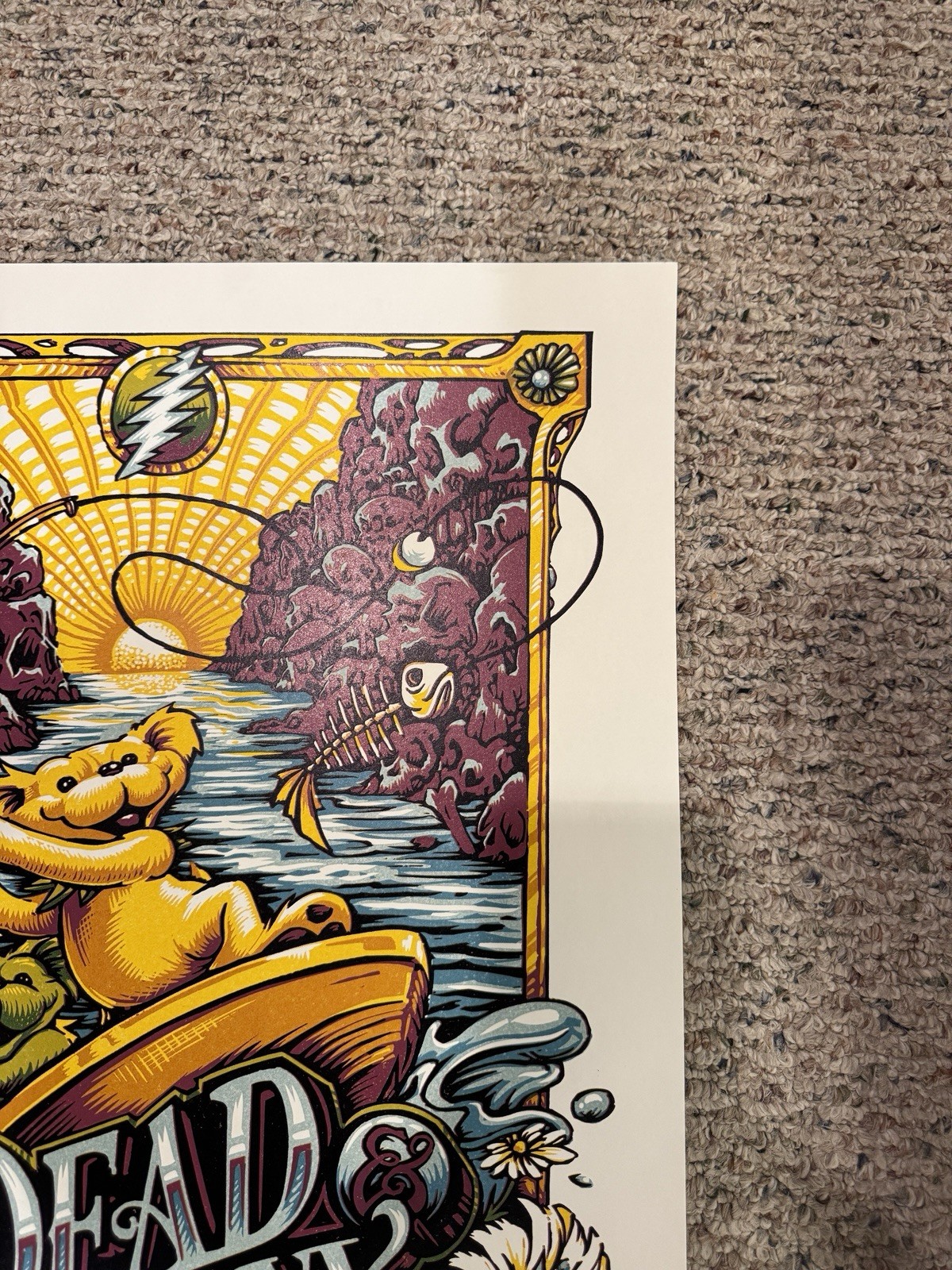 Dead And Company Poster From July 23rd 2016 At The Gorge Signed & Numbered M/NM