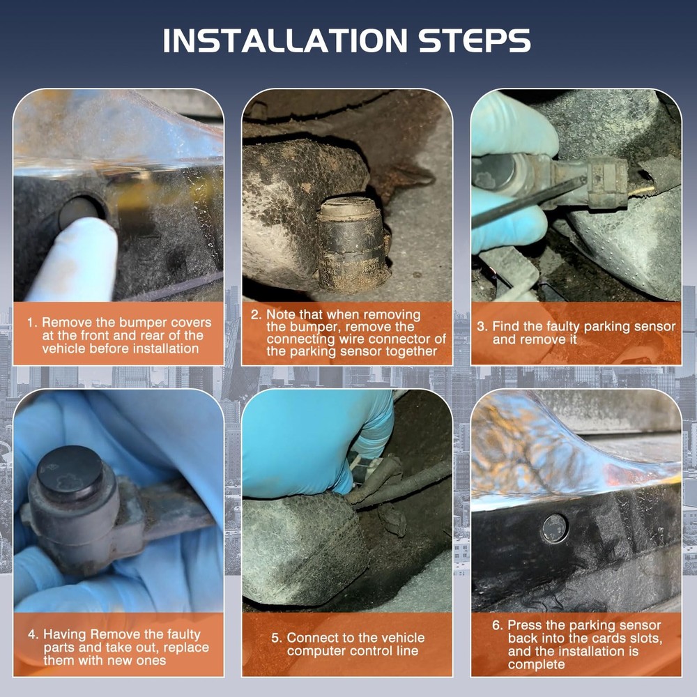 89341-0C010 Parking Sensor Reverse Backup Parking Assit Sensor Compatible wit...