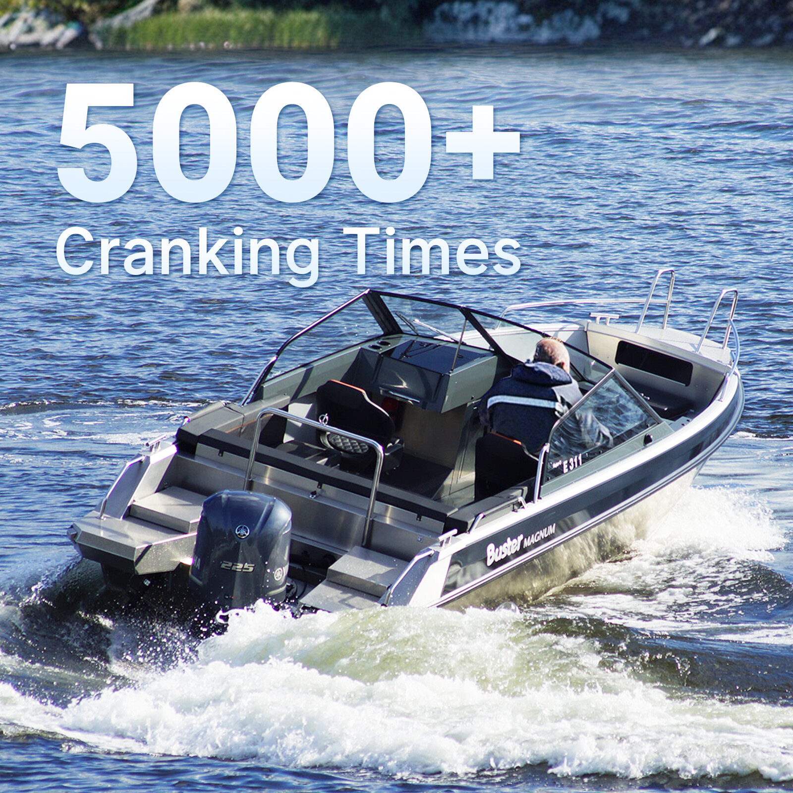 Redodo 12V 20Ah LiFePO4 Lithium Cranking Battery 650CCA - Excellent Condition