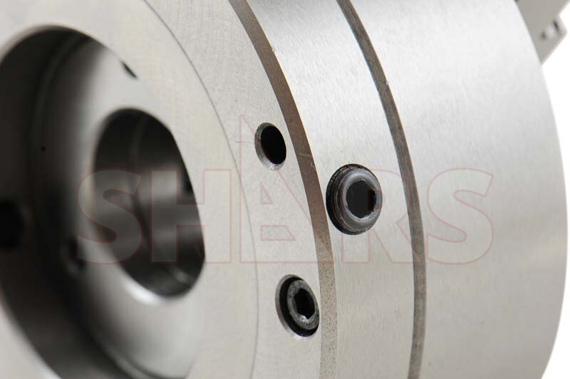 6" 3 Jaw Adjustable Self Centering Lathe Chuck + .0005 TIR Certificate NEW L[