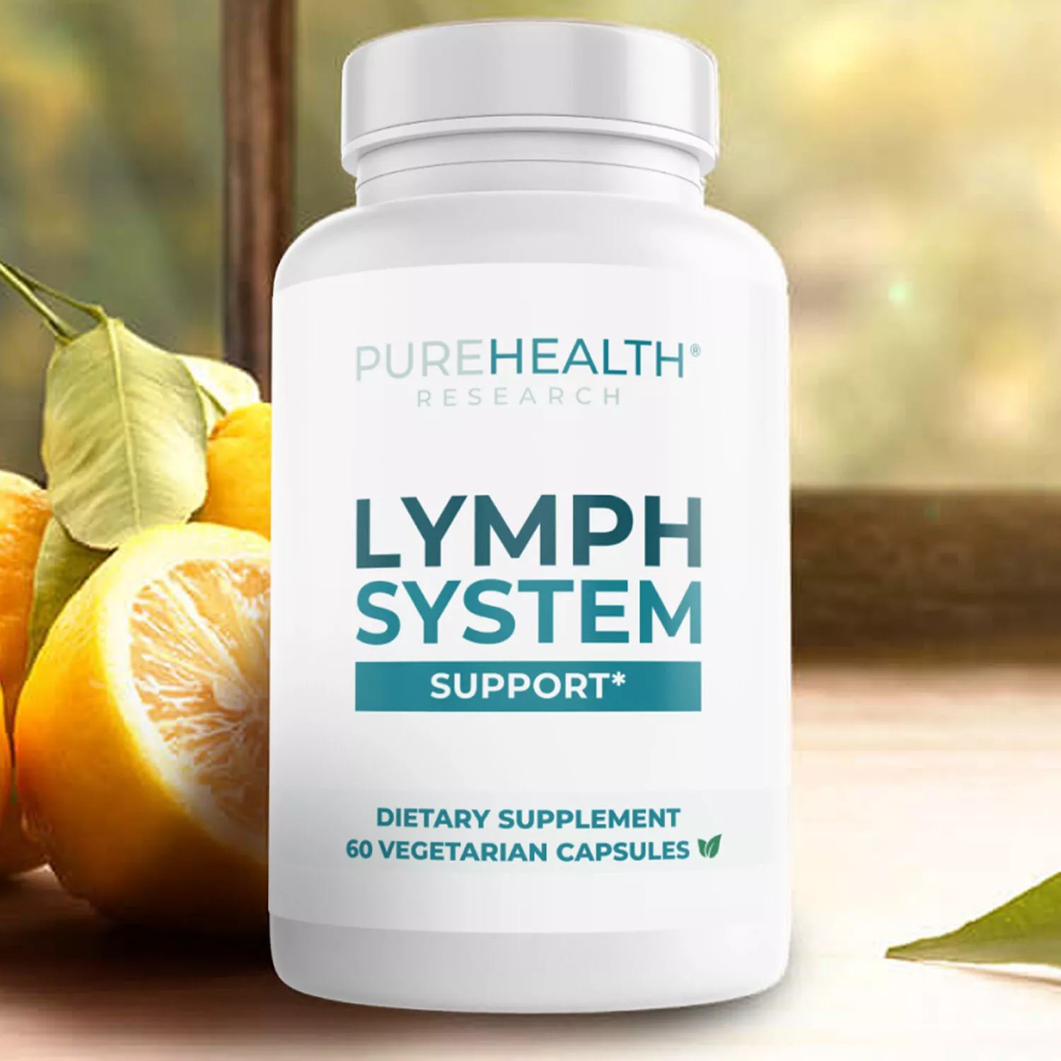 1 Pack of PureHealth Research Lymph System-Reduce Swelling Lymphatic Supplement