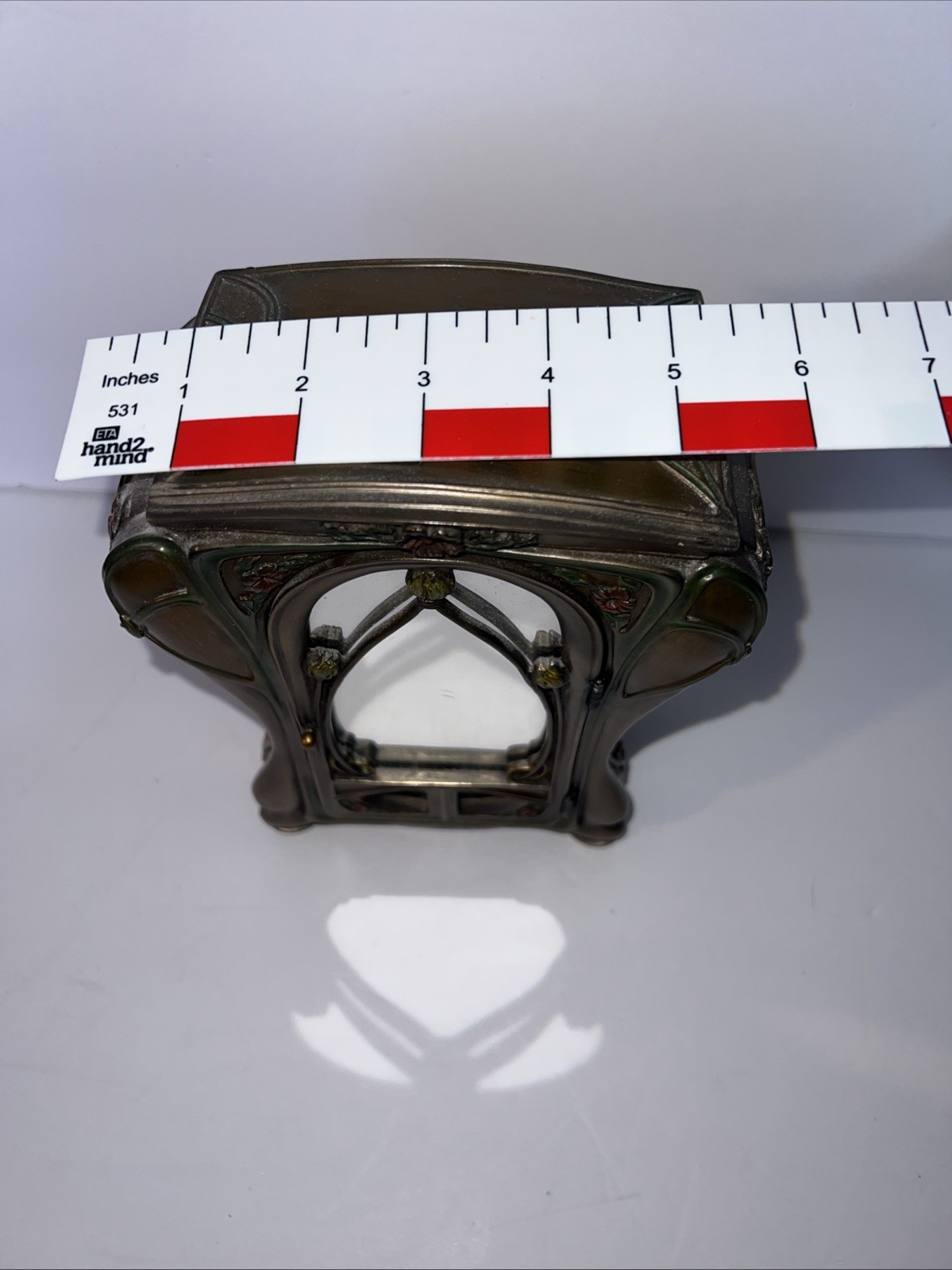 Chronicles of Narnia miniature magical wardrobe 7” Cabinet Jewelry Box