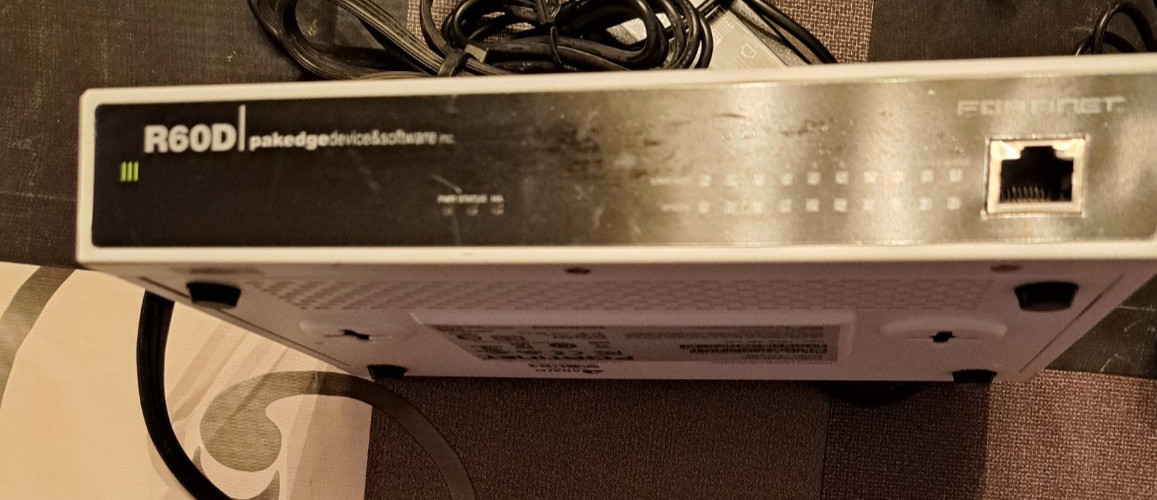 Fortinet Fortigate-60D FG-60D Firewall Security Appliance