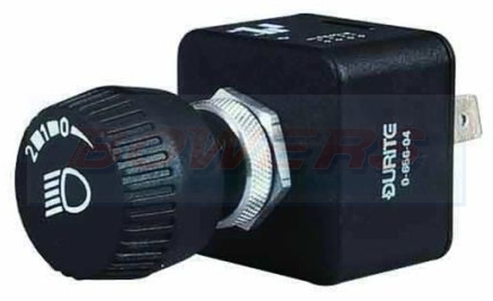 Universal 3 Position Off/Side/Head Rotary Car Headlight Headlamp Switch 12v 29A