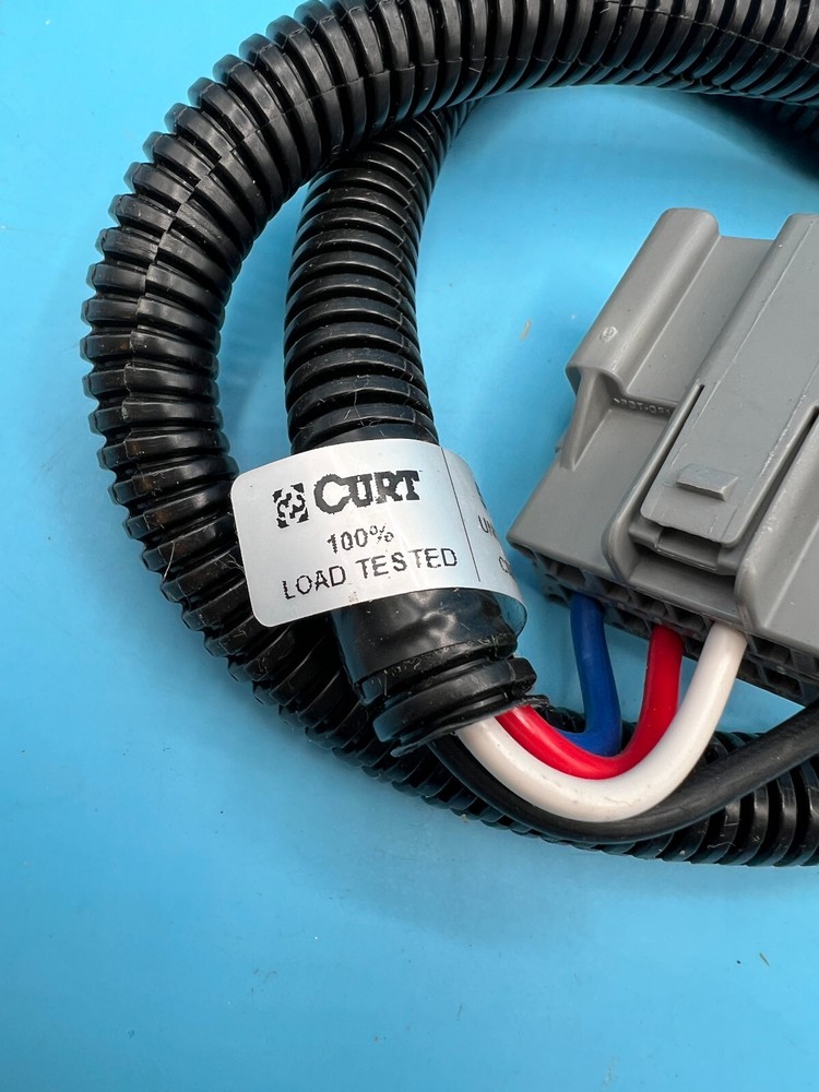 CURT 51437 Quick Plug Electric Trailer Brake Controller Wiring Harness