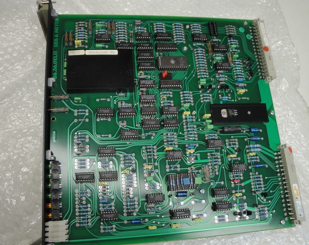 Sieb & Meyer 26.36.16 M5 Servo Amplifier Module NEW
