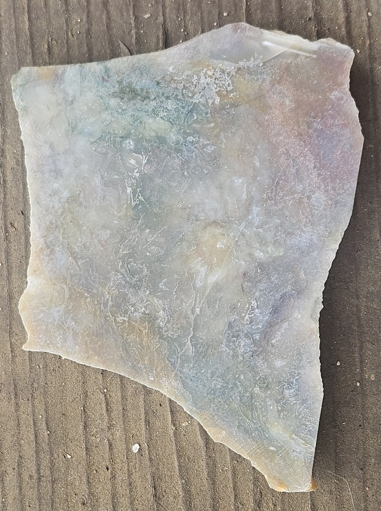 Moss Agate Lapidary Slab 141 Grams
