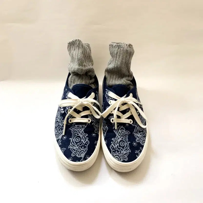 Vans Paisley Pattern Sneakers 240mm Navy Official