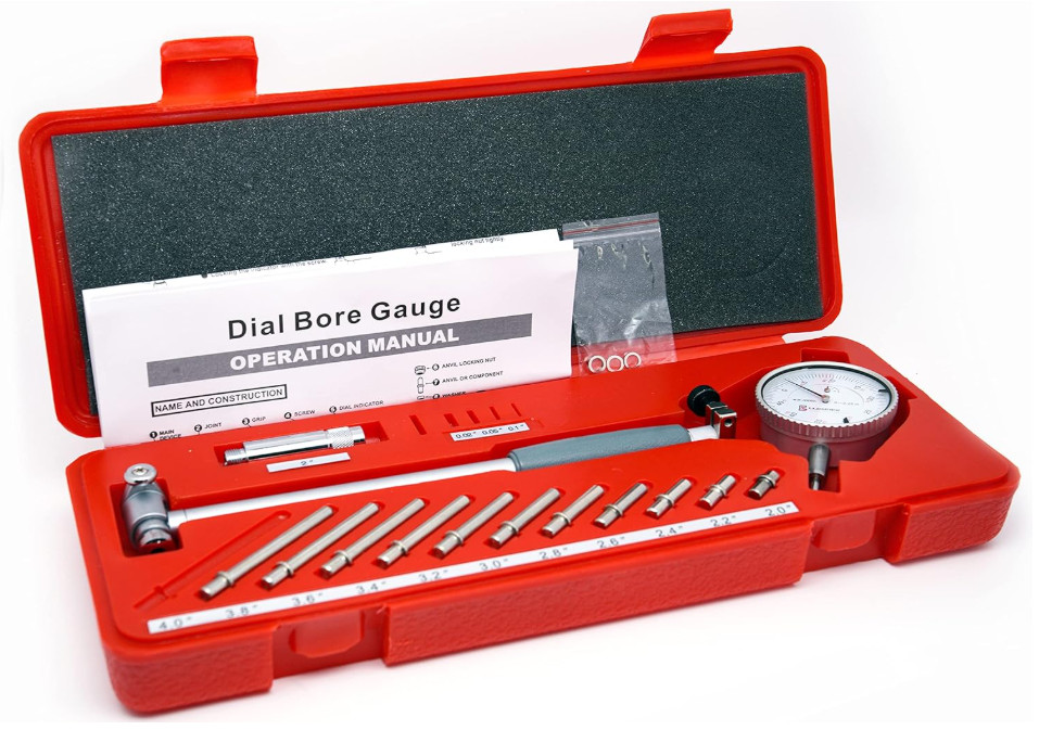 2" - 6" Bore Gauge 0.0005" Increment Set