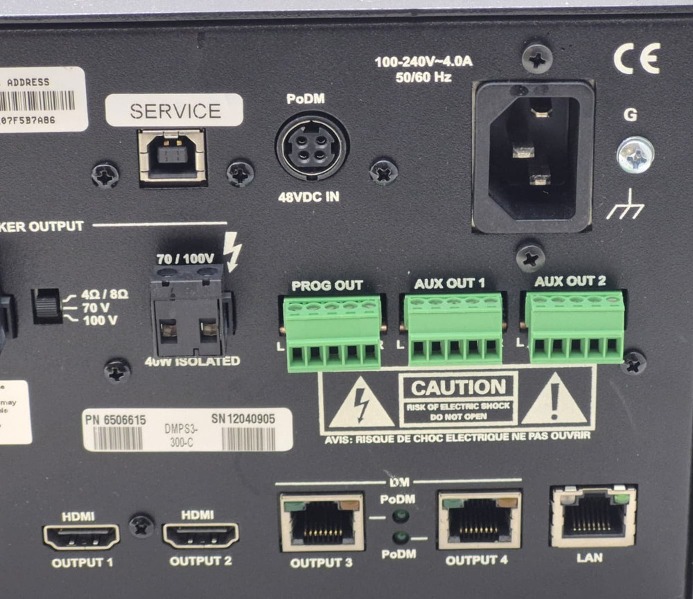 Crestron DMPS3-300-C 3 Series Professional Media System - Dented