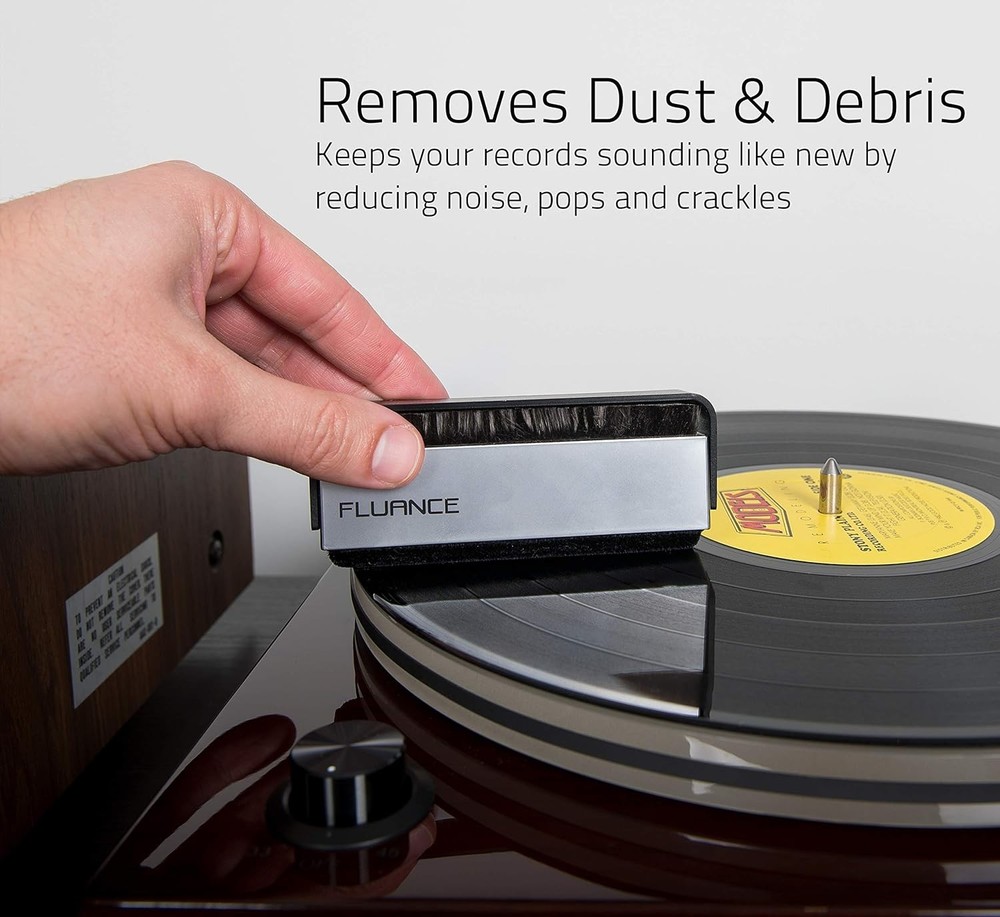 Vinyl Record Brush Cleaning Kit Stylus Carbon