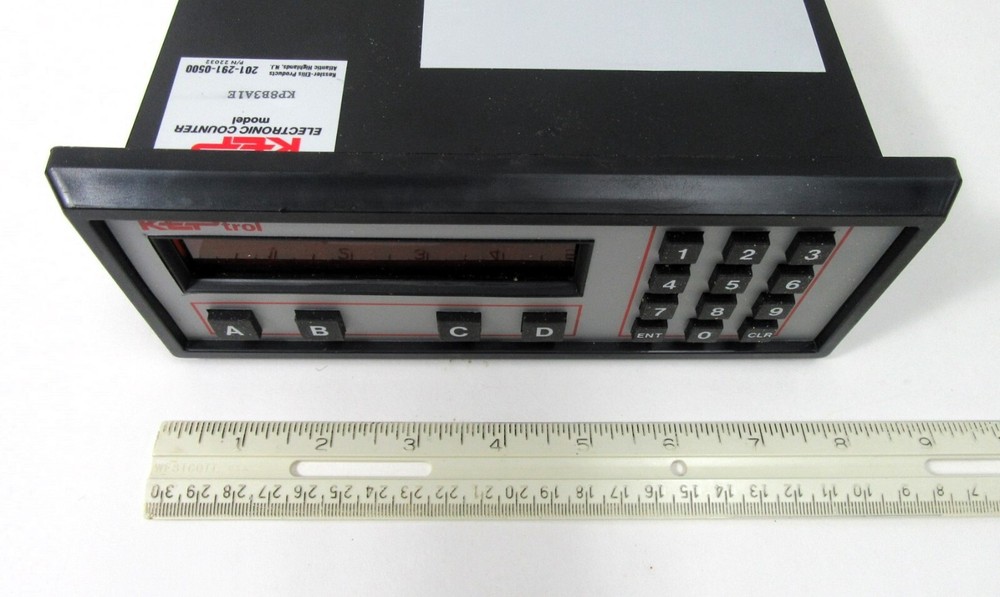 NEW KEPTROL KEP ELECTRONIC COUNTER PROGRAMMABLE RATEMETER MODEL KP8B3A1E