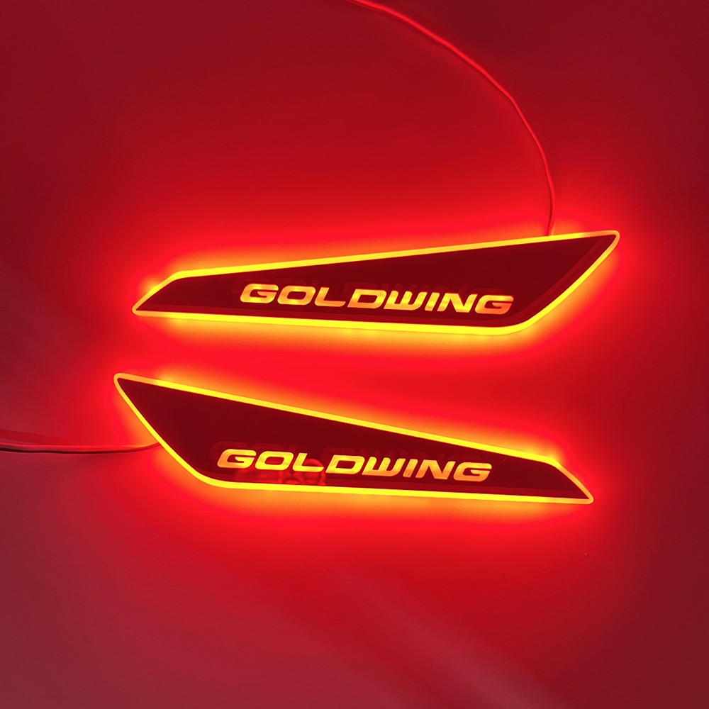 Front Brake Fork Mounted LED Lights For Honda Goldwing GL1800 F6B 2018-2024