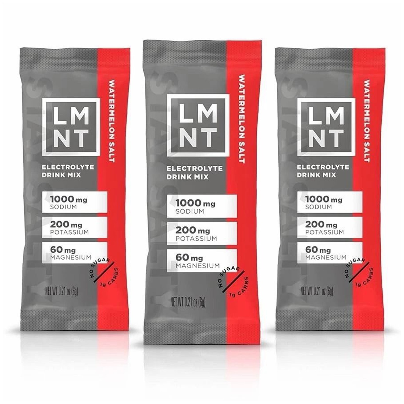 LMNT Zero Sugar Electrolytes - Watermelon Salt | Drink Mix | 30-Count