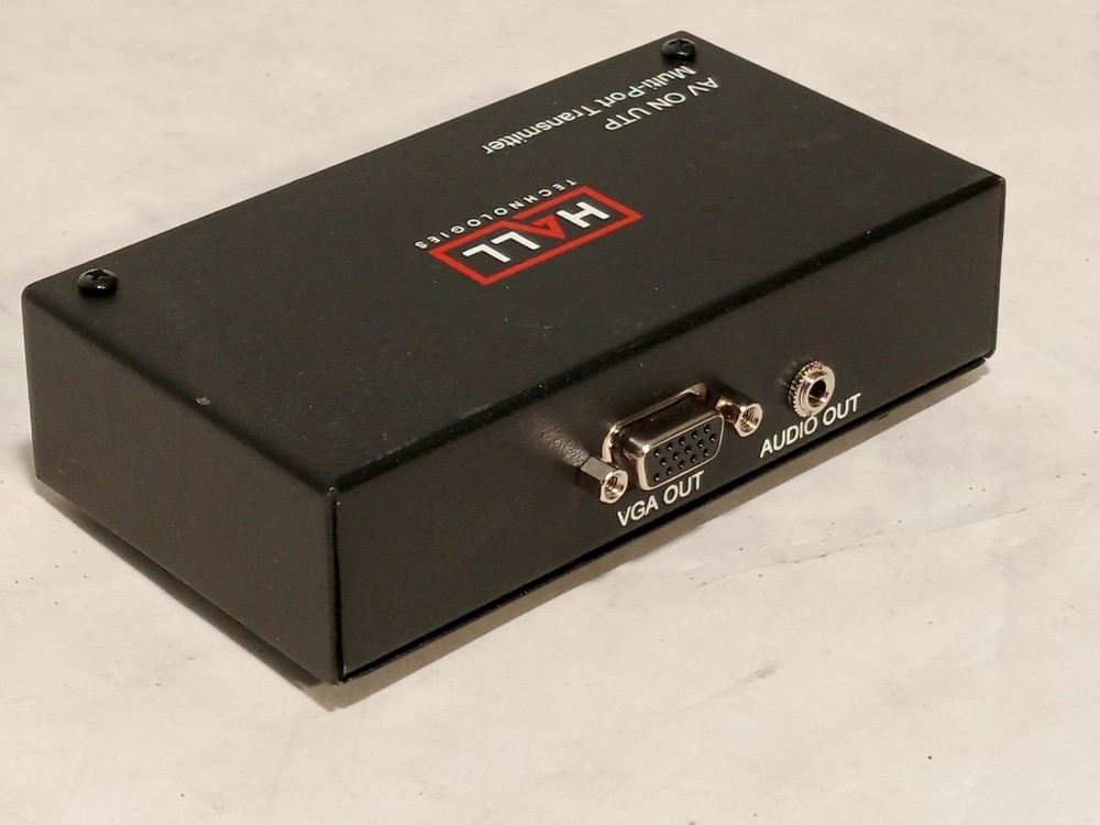 Hall Technologies AV ON UTP Multi-Port Transmitter Device, High Resolution