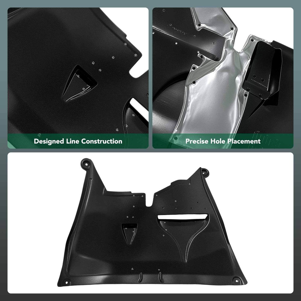Front Side Plastic Engine Splash Shield for Ford Taurus Flex 2010-2012 Lincoln