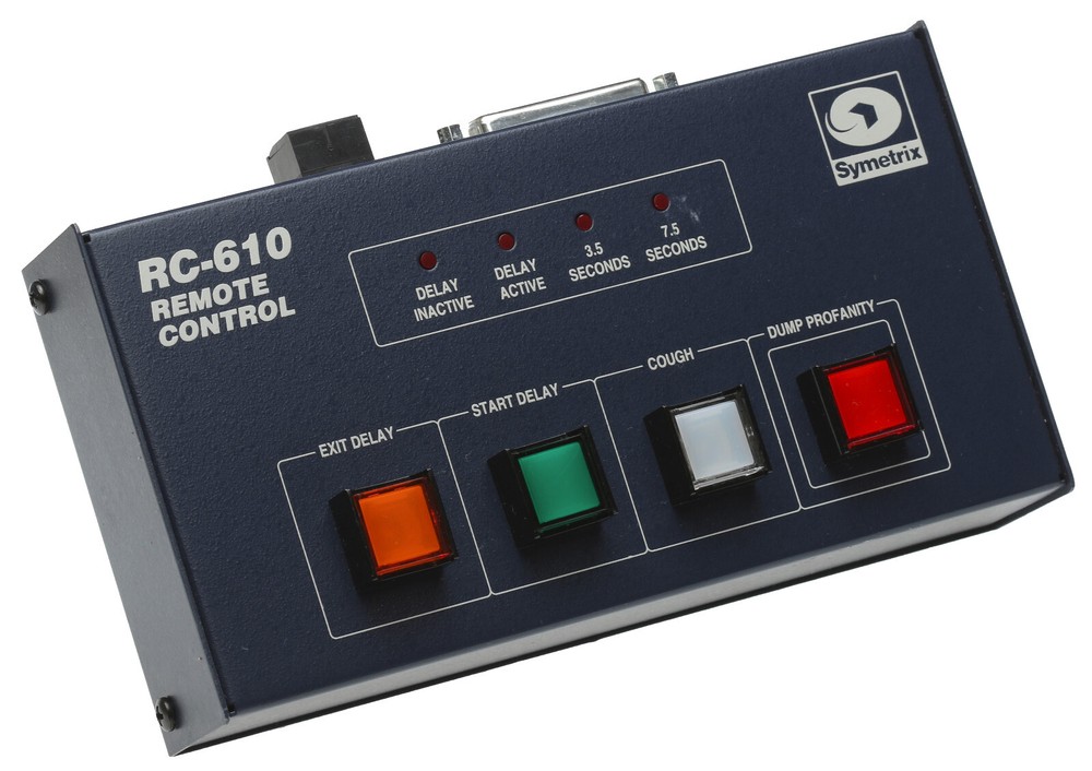 Symetrix Airtools RC-610 Remote Control for 6000 6100 Broadcast Profanity Delay