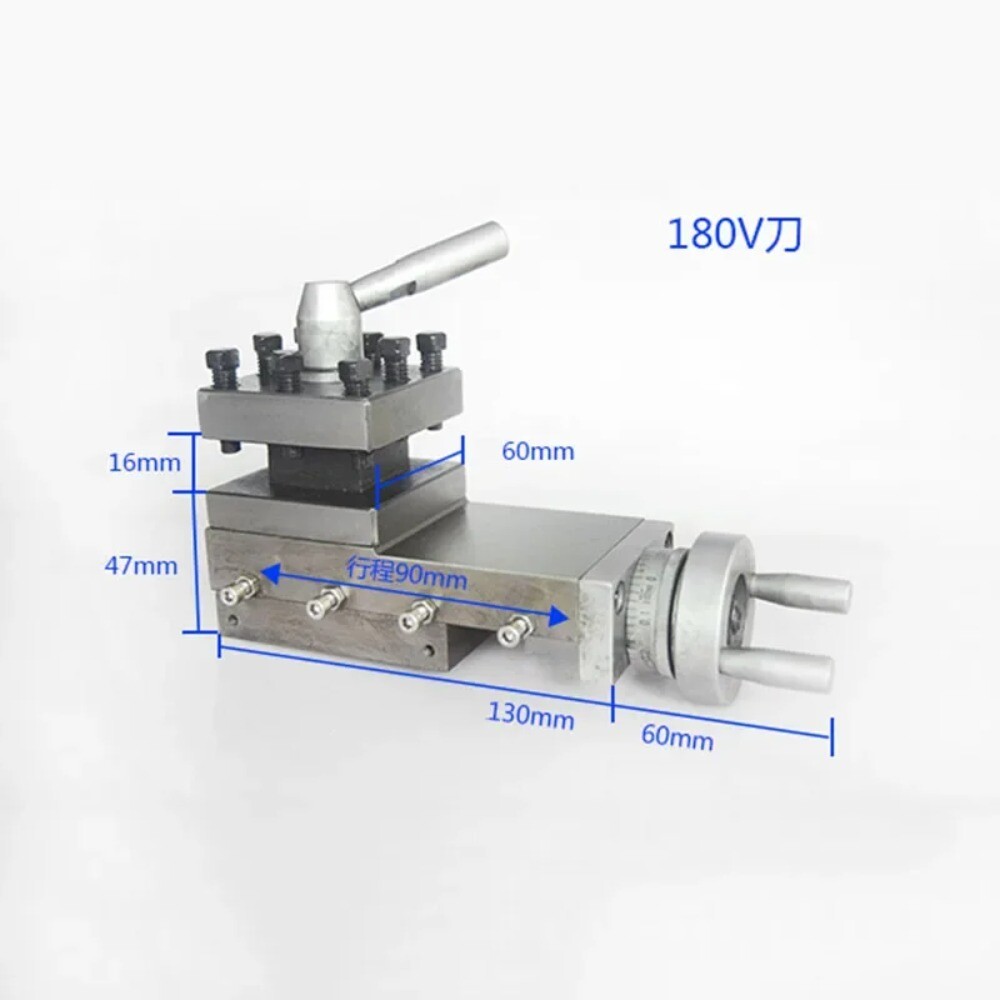 Post Mini Lathe Accessories Metal Lathe Post Tool Assembly Quick Change