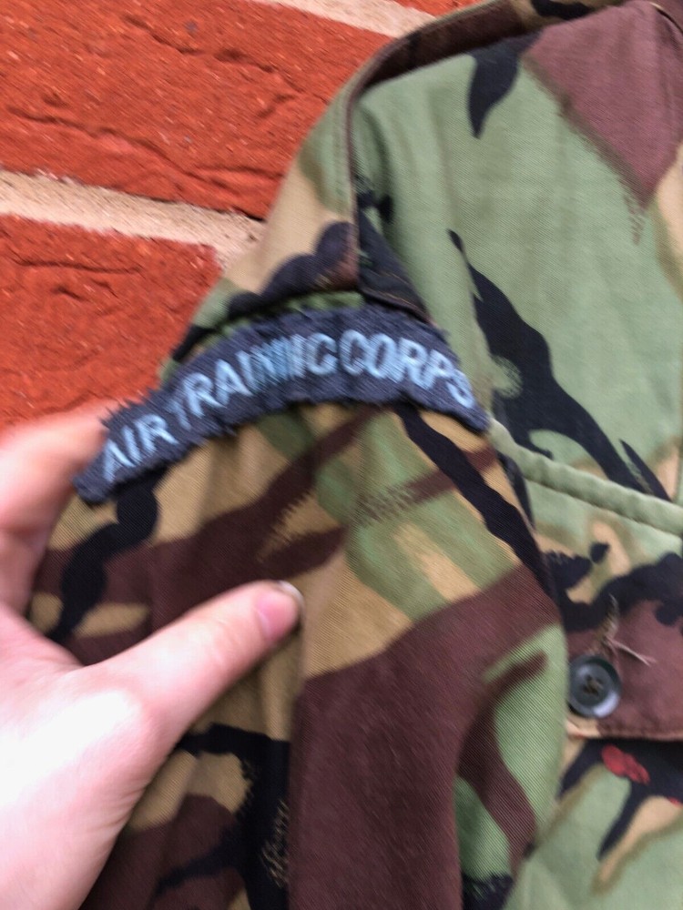 Original British Army DPM 1968 Pattern Combat Smock Size 2 Air Training Corps