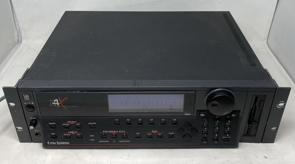 E-mu Systems E4X Turbo Model 6801/6820 Emulator Sampler *READ*