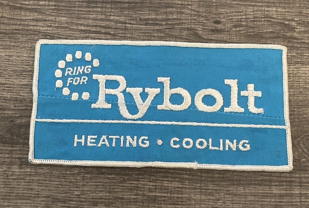 Vtg Ring For Rybolt- Heating & Cooling Company Patch