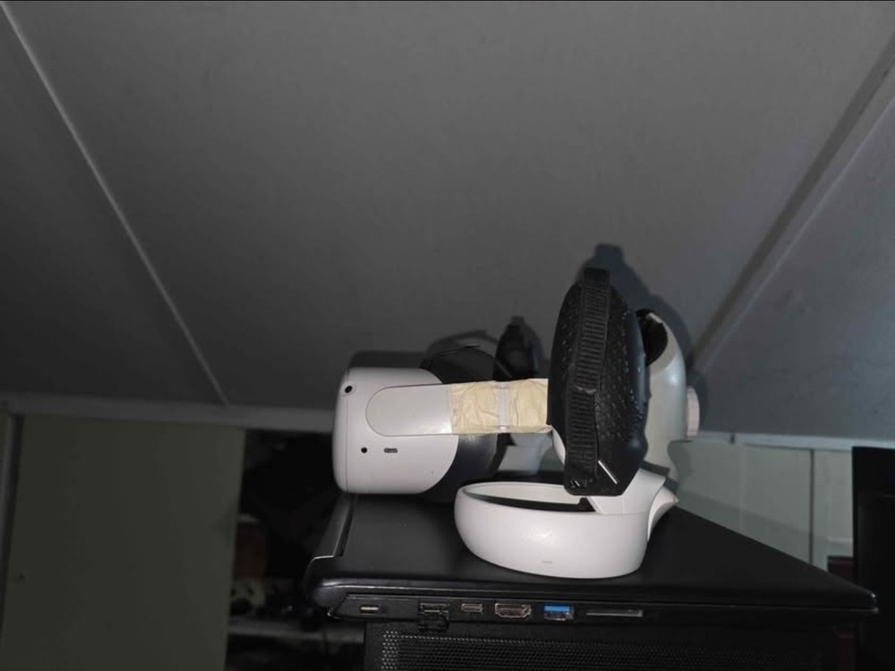 Meta Quest 2 Standalone VR Headset w/ Controllers, White, 90 Hz Refresh Rate