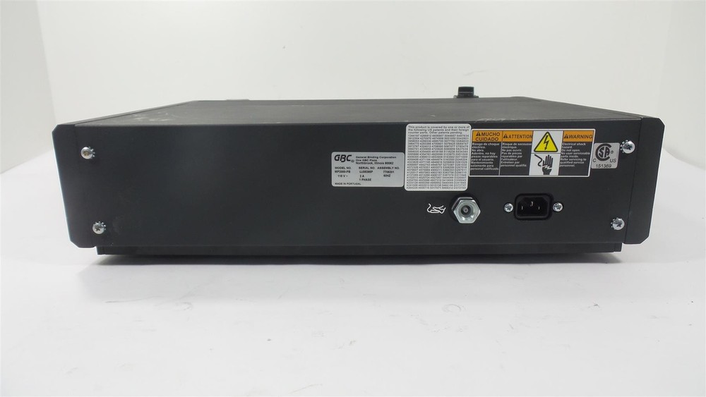 GBC MP2000PB Modular Plastic Comb Binding Punch