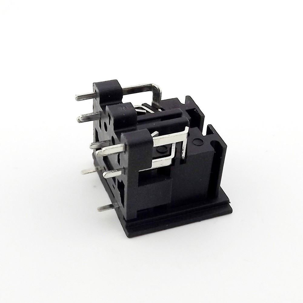 5pcs DIN 7 Pin Circular Jack Female Panel Mount PCB Mount Connector Adapter