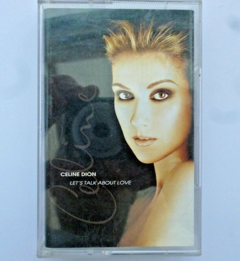 CELINE DION  - LET'S TALK ABOUT LOVE -  CASSETTE