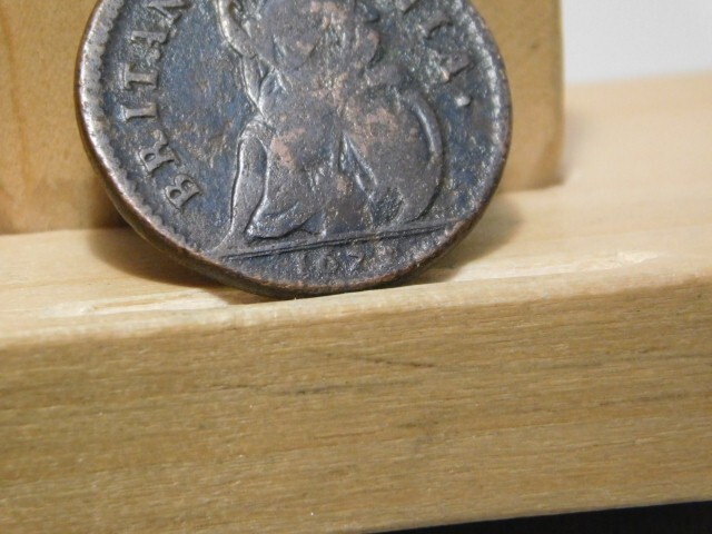 1673 Great Britain Charles II farthing