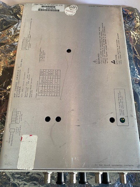 HP - Agilent - Keysight E1426A 500MHz Digitizing Oscilloscope VXI Module READ!