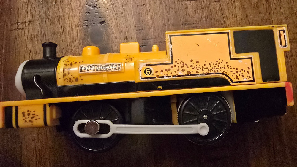2006 HIT TOY TRACKMASTER DUNCAN RUNAWAY TRAIN only